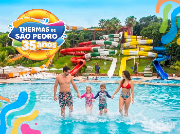 Thermas de São Pedro celebra 35 anos com shows imperdíveis em abril.