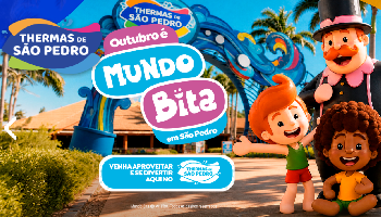 Mundo Bita no Thermas de São Pedro: uma aventura especial no mês das crianças