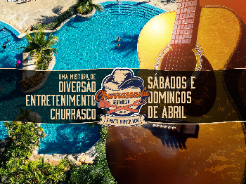 Thermas Water Park apresenta ‘Churrascada Sertaneja’ em abril