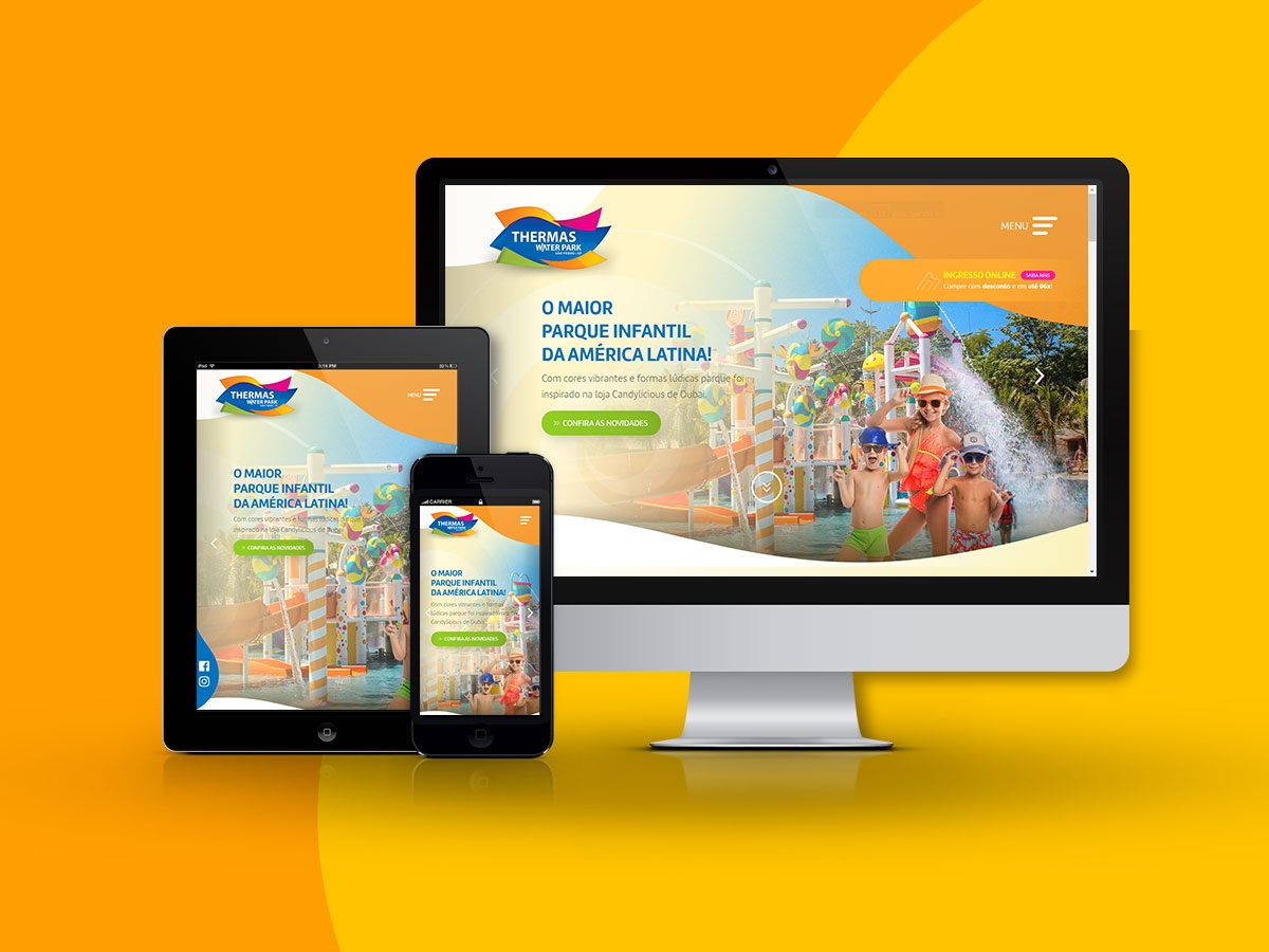 Conheça o novo site do Thermas Water Park Conheça o novo site do Thermas Water Park