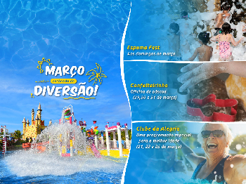 Março Recheado de Diversão no Thermas Water Park