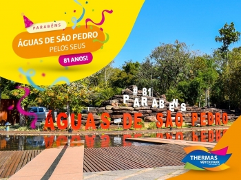 Águas de São Pedro, nossa cidade vizinha, comemora 81 anos Águas de São Pedro, nossa cidade vizinha, comemora 81 anos