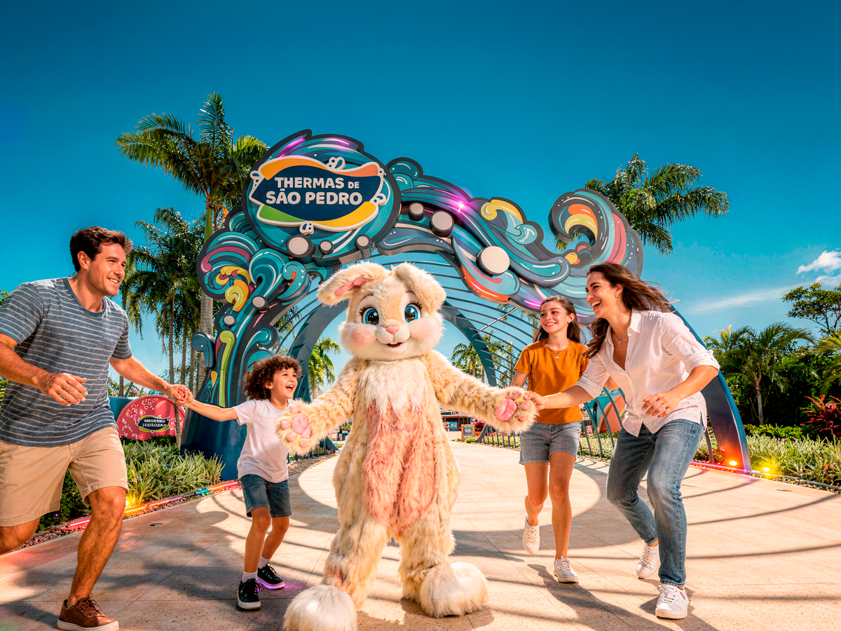 Páscoa no Thermas de São Pedro: um dia completo de diversão em família!